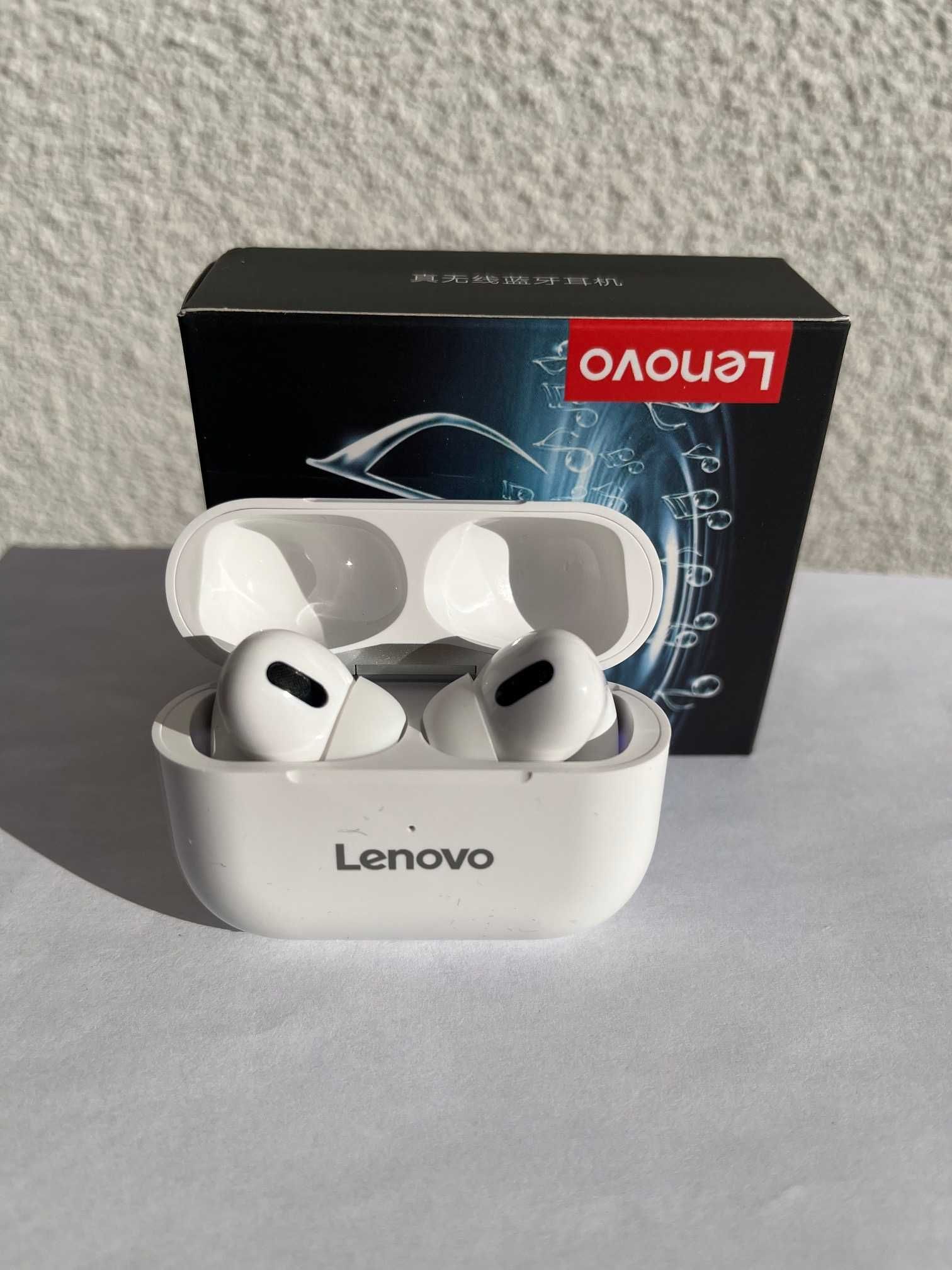 Słuchawki Lenovo bezprzewodowe ! Białe ! Nowe !