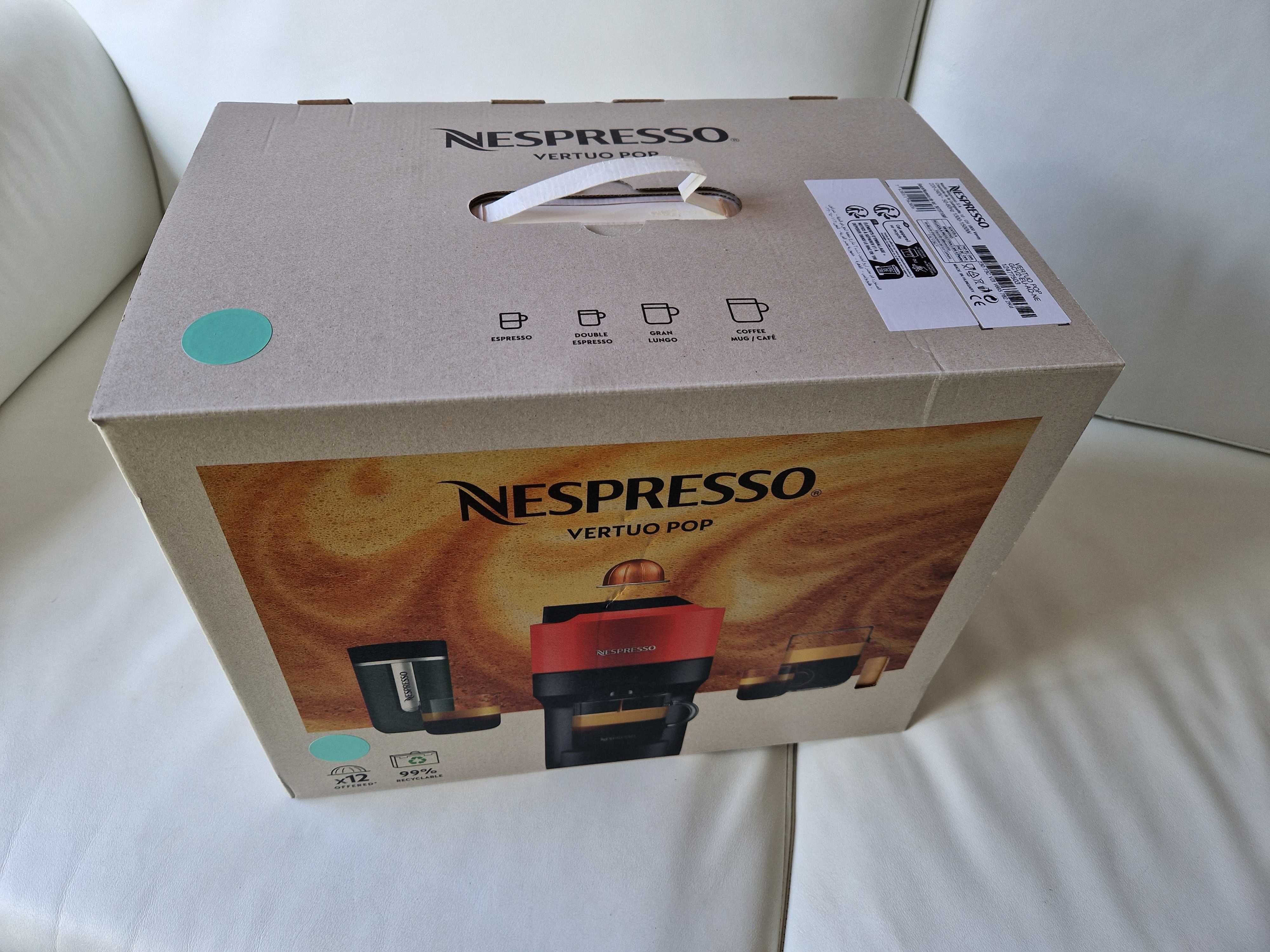 POR ESTREAR! Máquina café Nespresso Vertuo Pop + cápsulas !