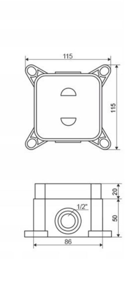 bateria exelent wolnostojaca chrom