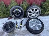 Домкрат, ключ , запасне колесо , докатка Toyota Avensis T25, T27