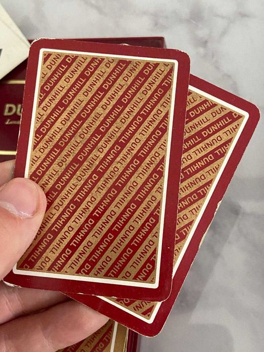 Baralhos Dunhill de Cartas com Caixa