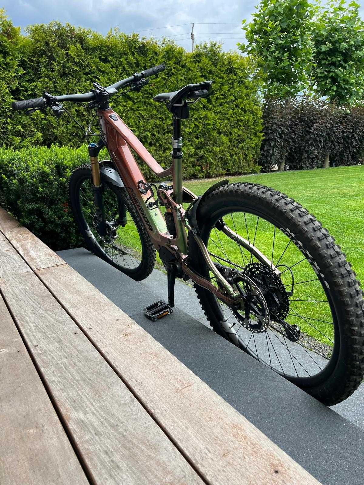 rower elektryczny górski full MTB Merida eONE-SIXTY 10K karbon Shimano