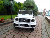 MEGAAUTKA.PL Samochód auto Pojazd Mercedes G63 AMG na akumulator