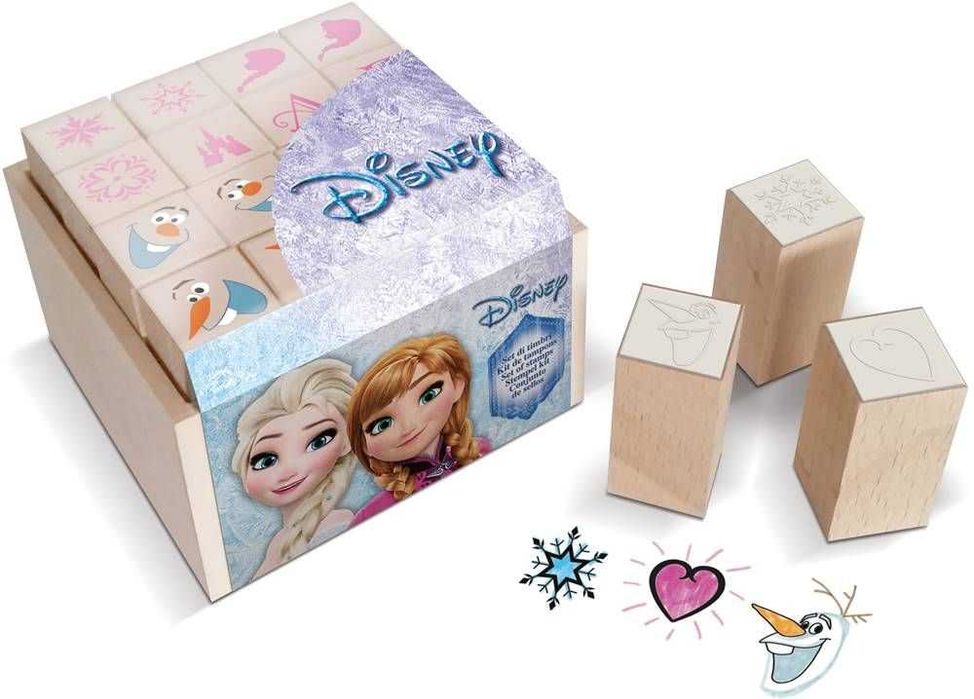 Disney Kraina Lodu zestaw 16 mini pieczątek