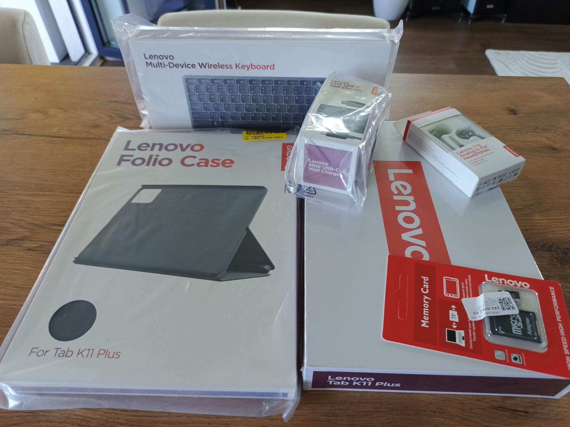 Mega zestaw: Tablet Lenovo TAB K11 Plus + 8/256 LTE+ 512GB