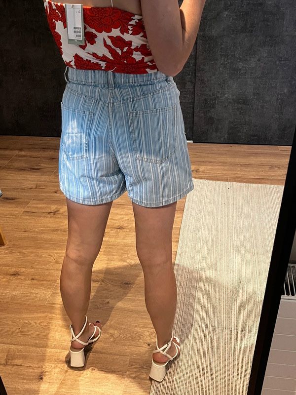 Шорти high waisted zara в ретро стилі