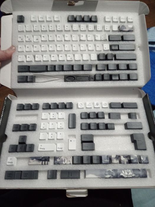 Molgria Ink Lotus кейкапы для клавиатуры