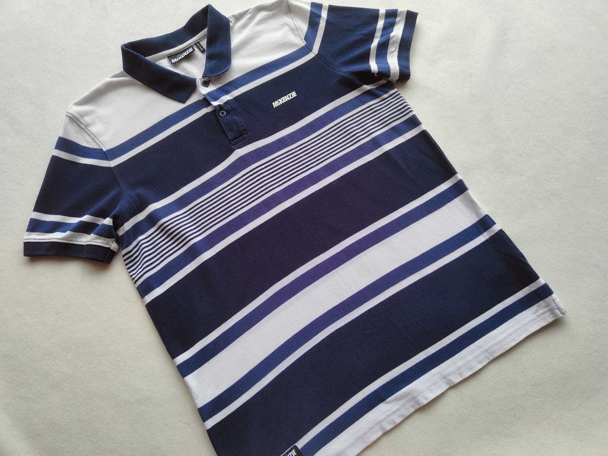 McKenzie _ Granatowa koszulka polo M