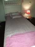 Cama individual lacada branco