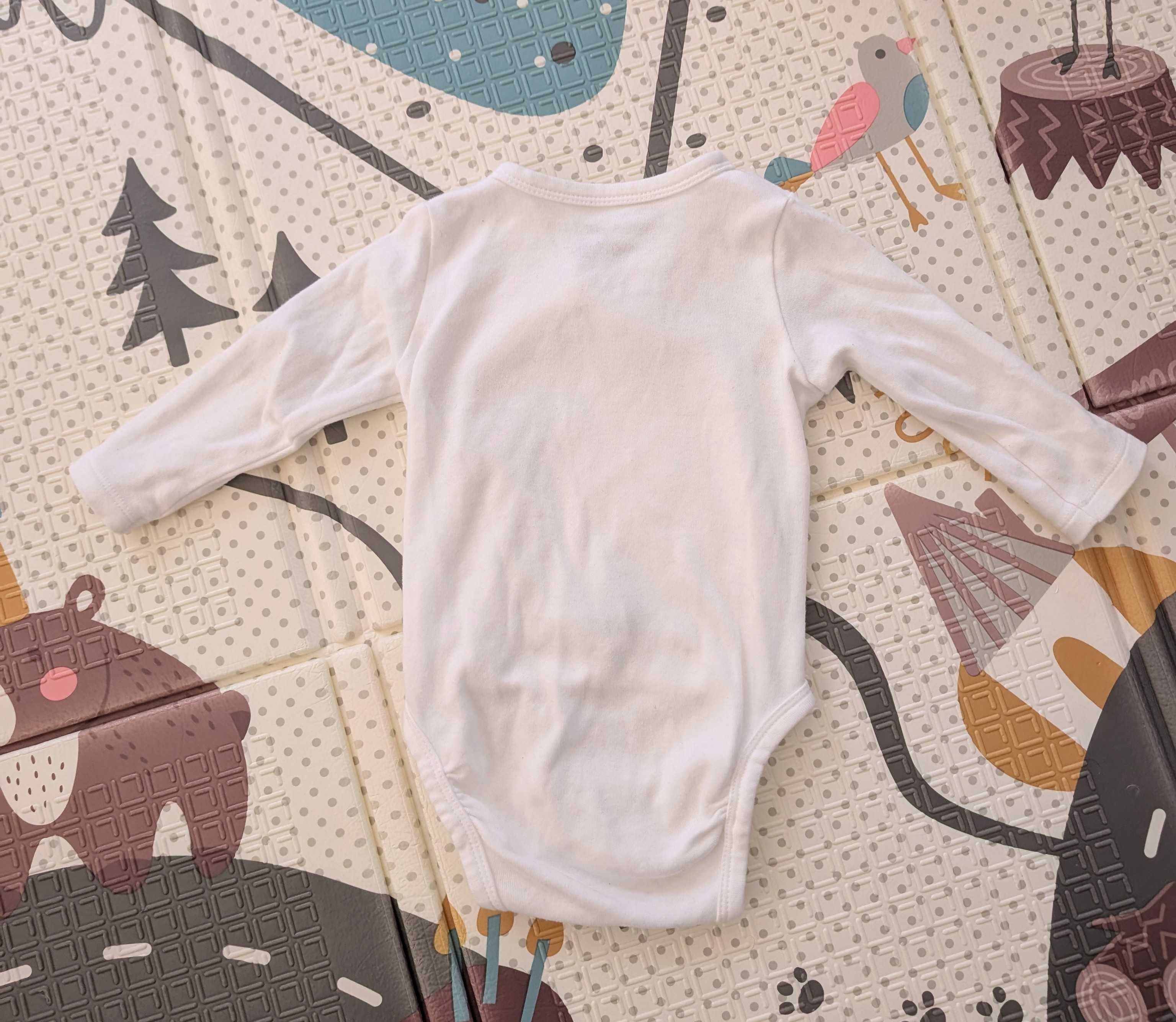 Body kopertowe białe h&m 68 stan bdb