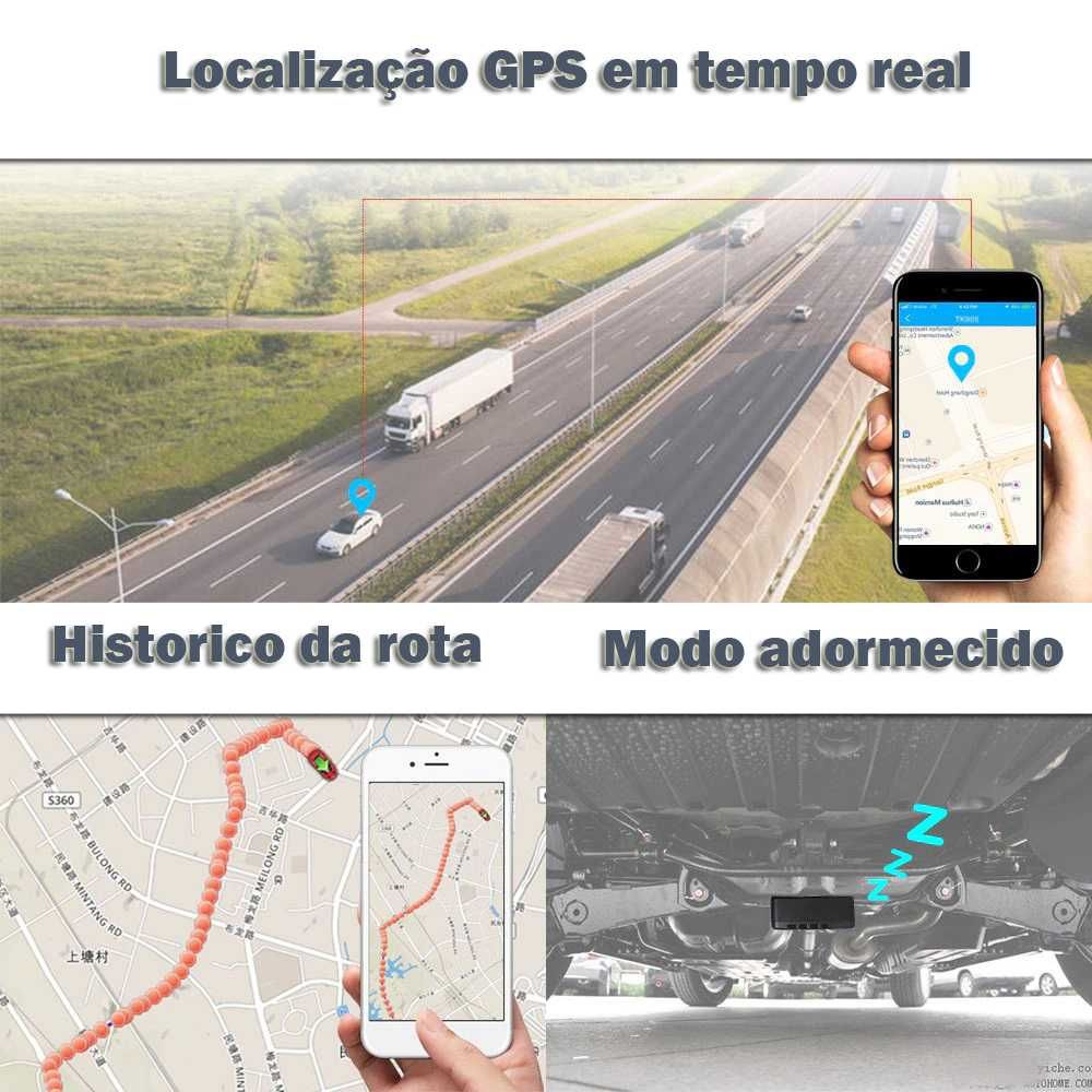 Localizador GPS grande autonomia bateria enorme tempo real rastreador
