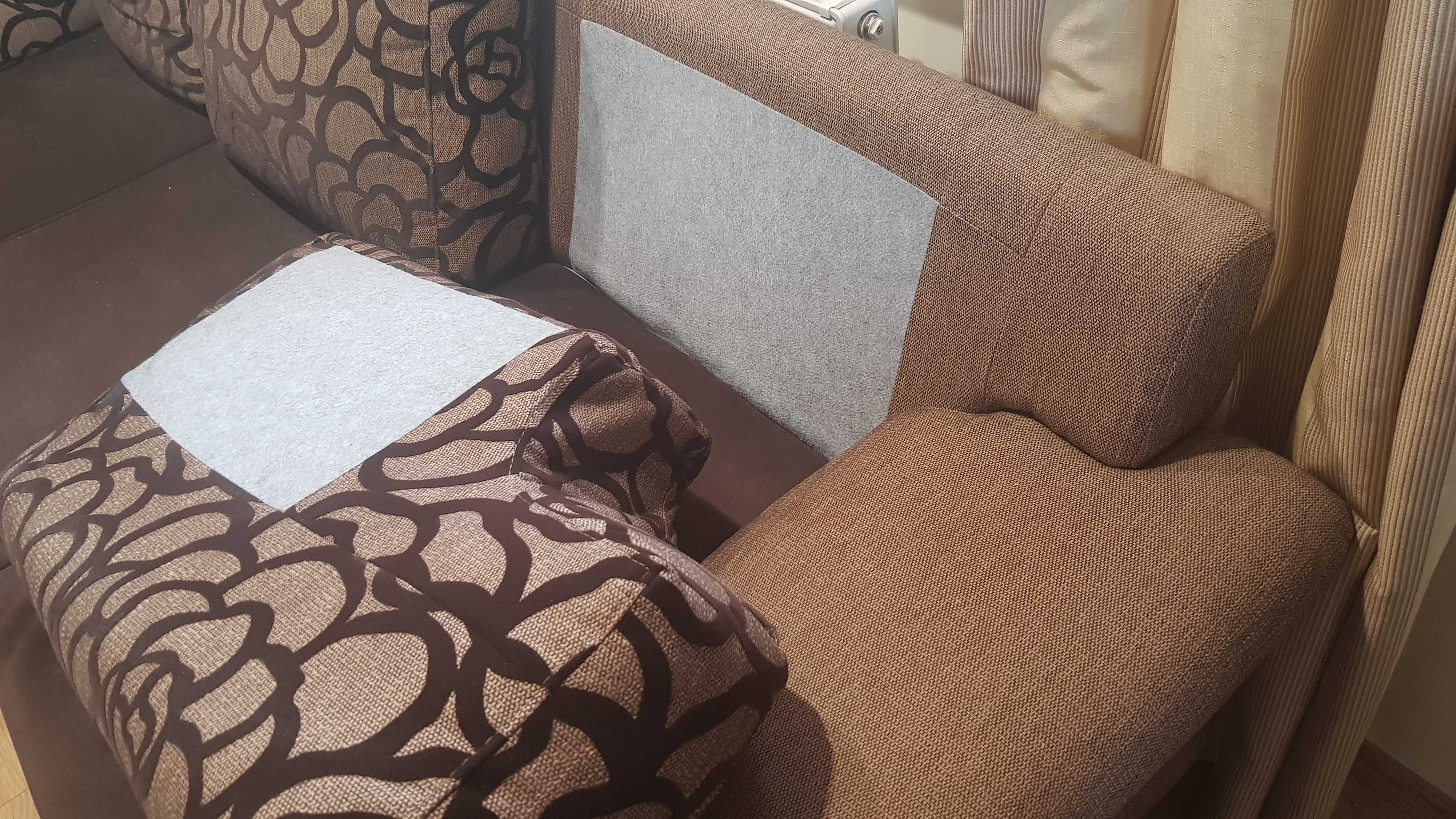 Kanapa narożna z funkcją spania