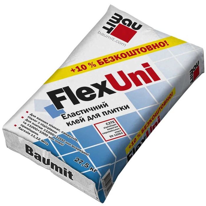 Клей для плитки Baumit Baumacol FlexUni 27.5 кг
