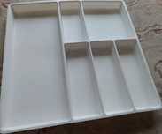 Tacka/pojemnik na sztućce, biały IKEA
