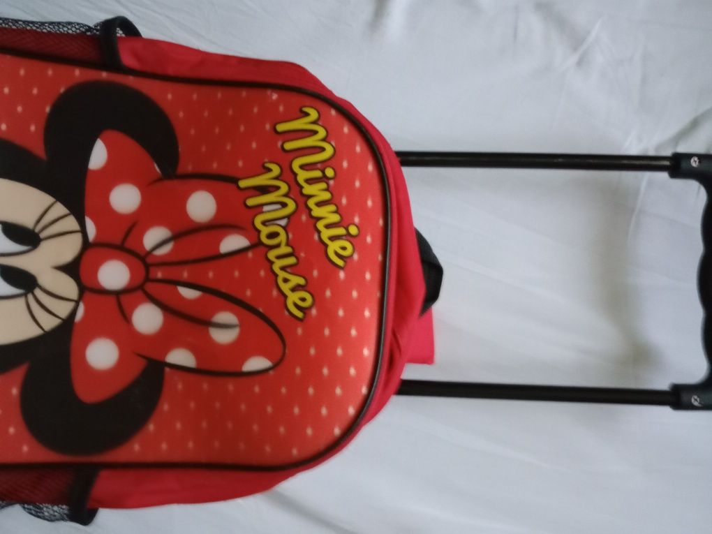 Plecak Minnie Mouse na kółkach