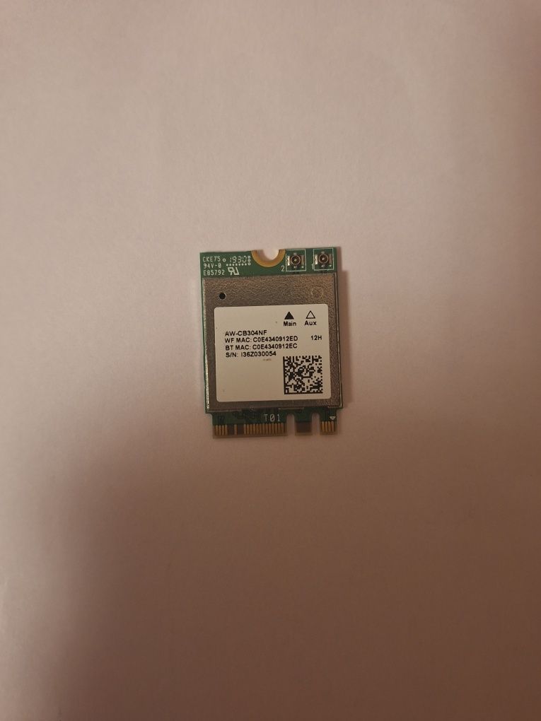 Wi-fi adapter m2 Rtl8821ce