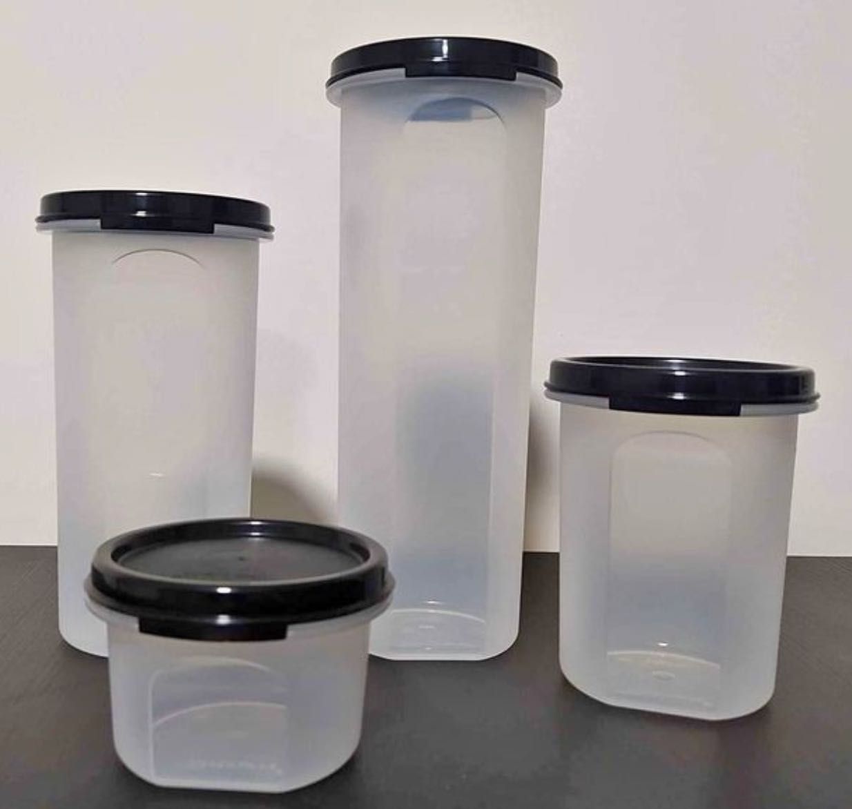 4 Caixas (200 + 440 + 650 + 890 ml) Tupperware