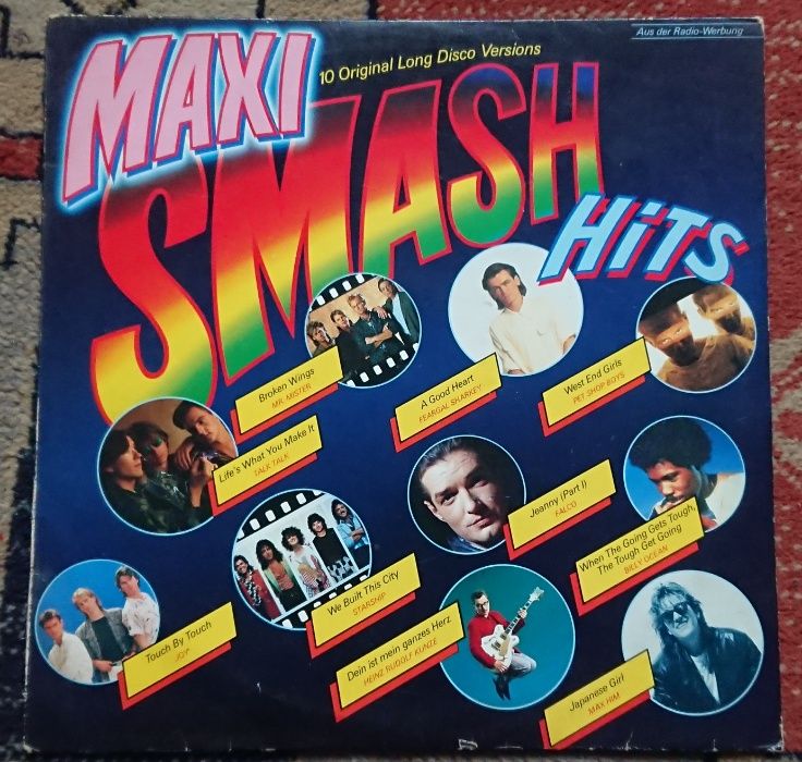 Winyl MAXI SMASH HITS - HITY Pet Shop Boys Hoy Billy Ocean Max Him