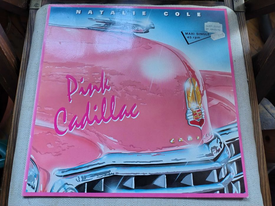 MAXI SINGIEL 45 rpm NATALIE COLE  Pink  Cadillac