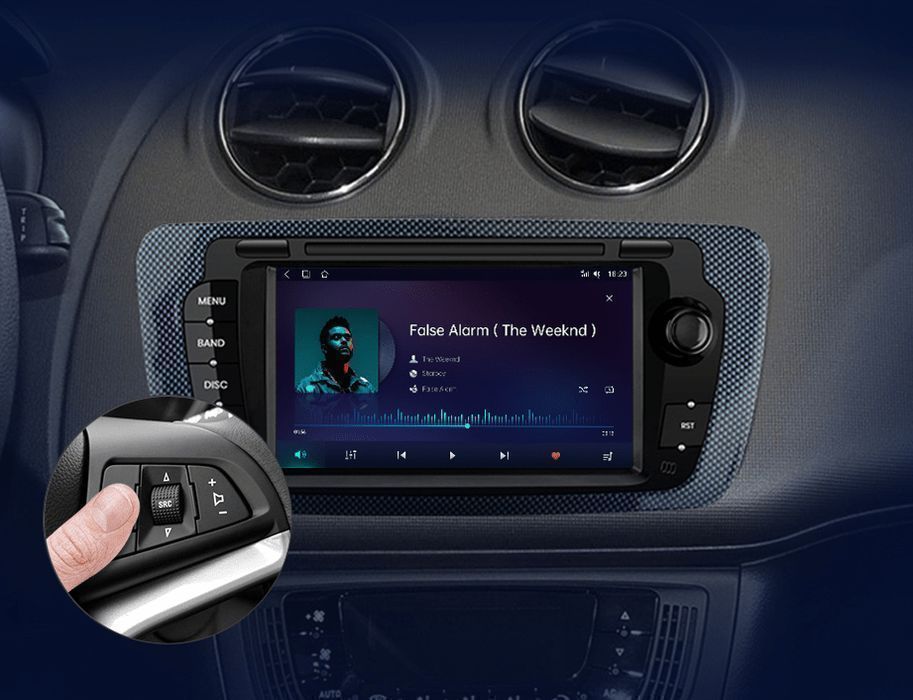 Radio nawigacja Seat Ibiza 6j 2009 - 2013 Carplay Android 2GB 32GB