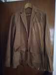 Blazer castanho L novo