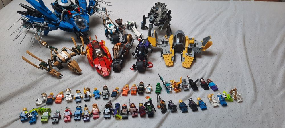 Klocki lego ninjago star wars mix zestawy figurki