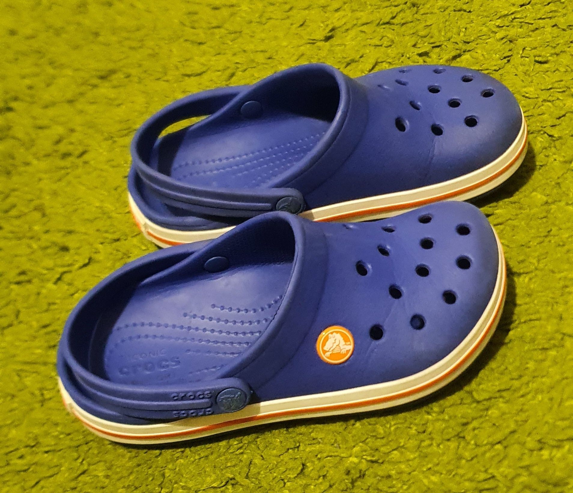 Детские crocs синие