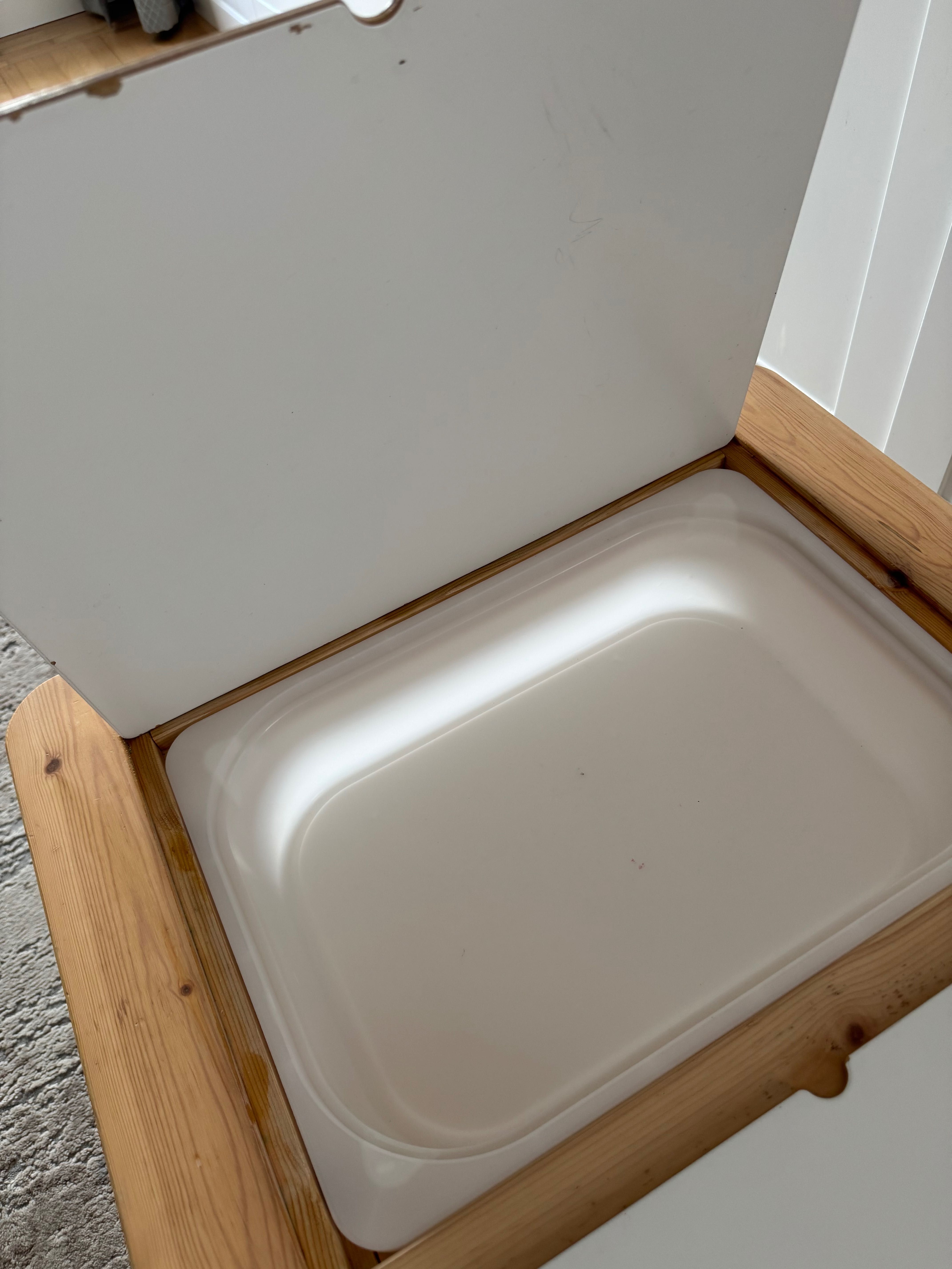 Stolik IKEA Flisat + Taboret