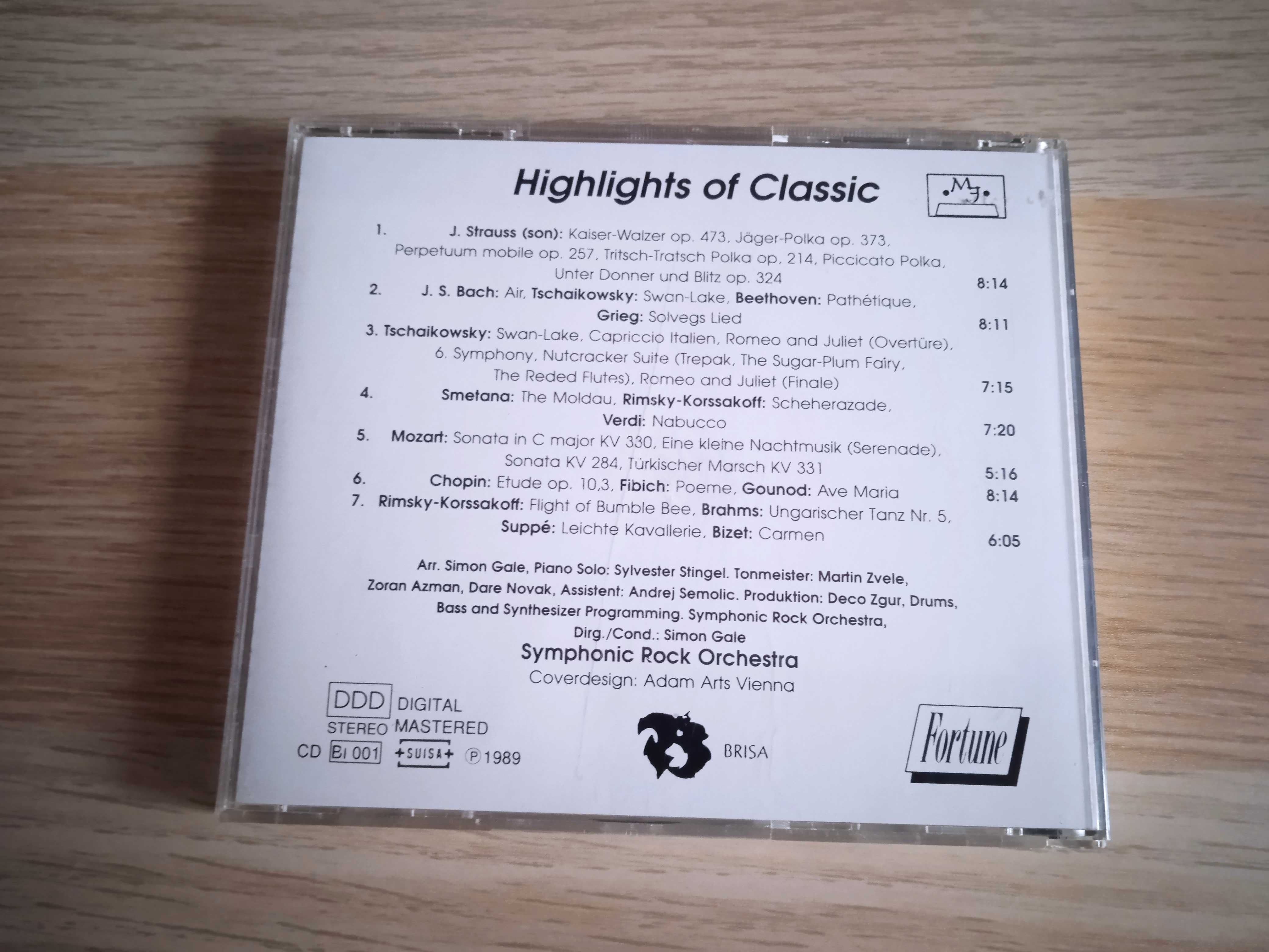 Highlights Of Classics In Rock - Vienna Symphonic Rock Orchestra CD