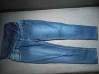Spodnie jeansy ciążowe XL rurki