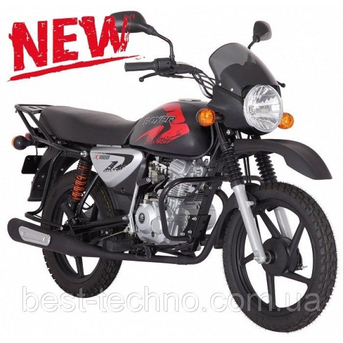 Мотоцикл Bajaj Boxer 125X Бесплатная доставка. Документы. Гарантия