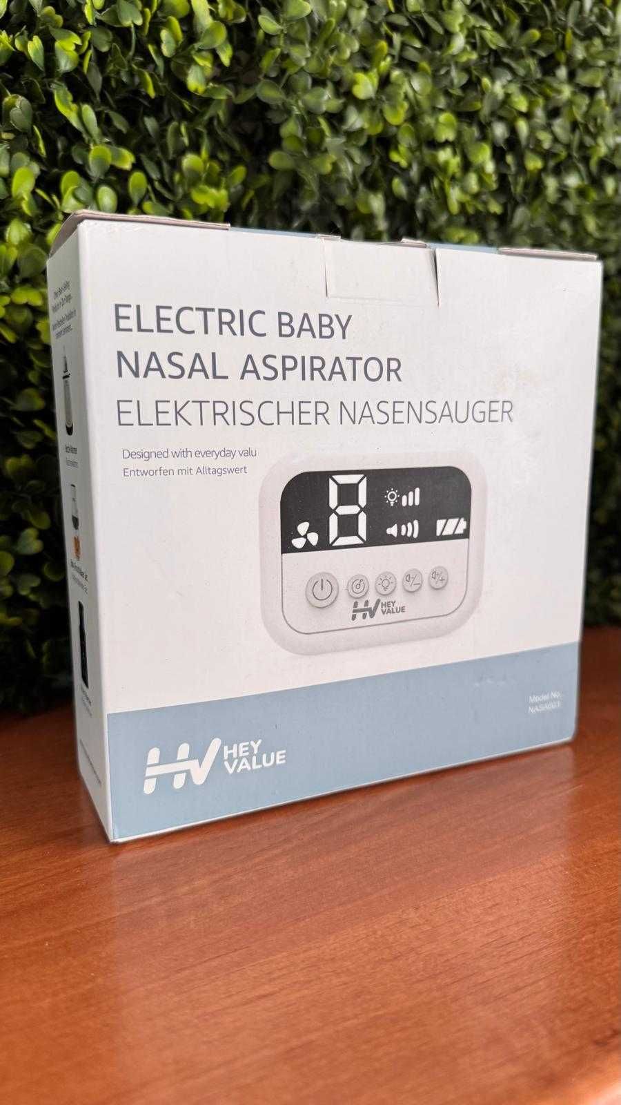 Aspirator do nosa dla niemowląt HEYVALUE, elektryczny