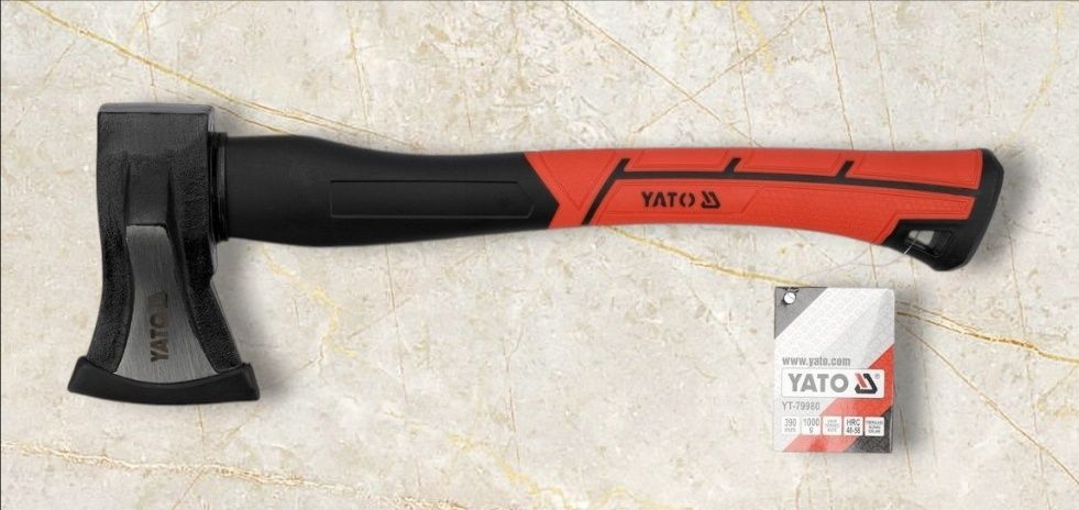 Nowa Siekiera YATO Rozłupująca 390mm 1000g Kuta Głownia