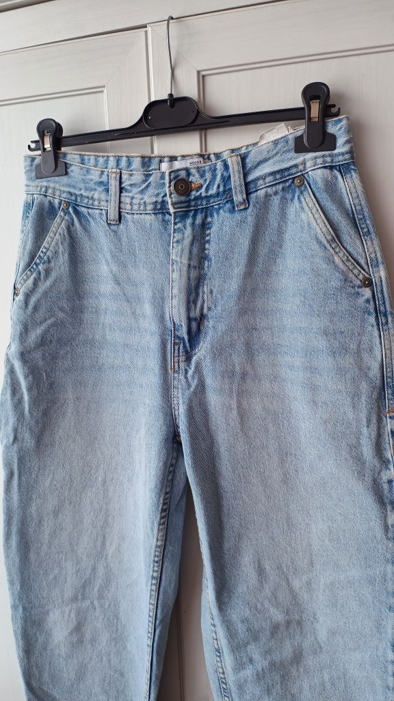 skater baggy jeansy szerokie 28/30