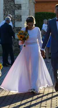 Suknia ślubna w stylu boho