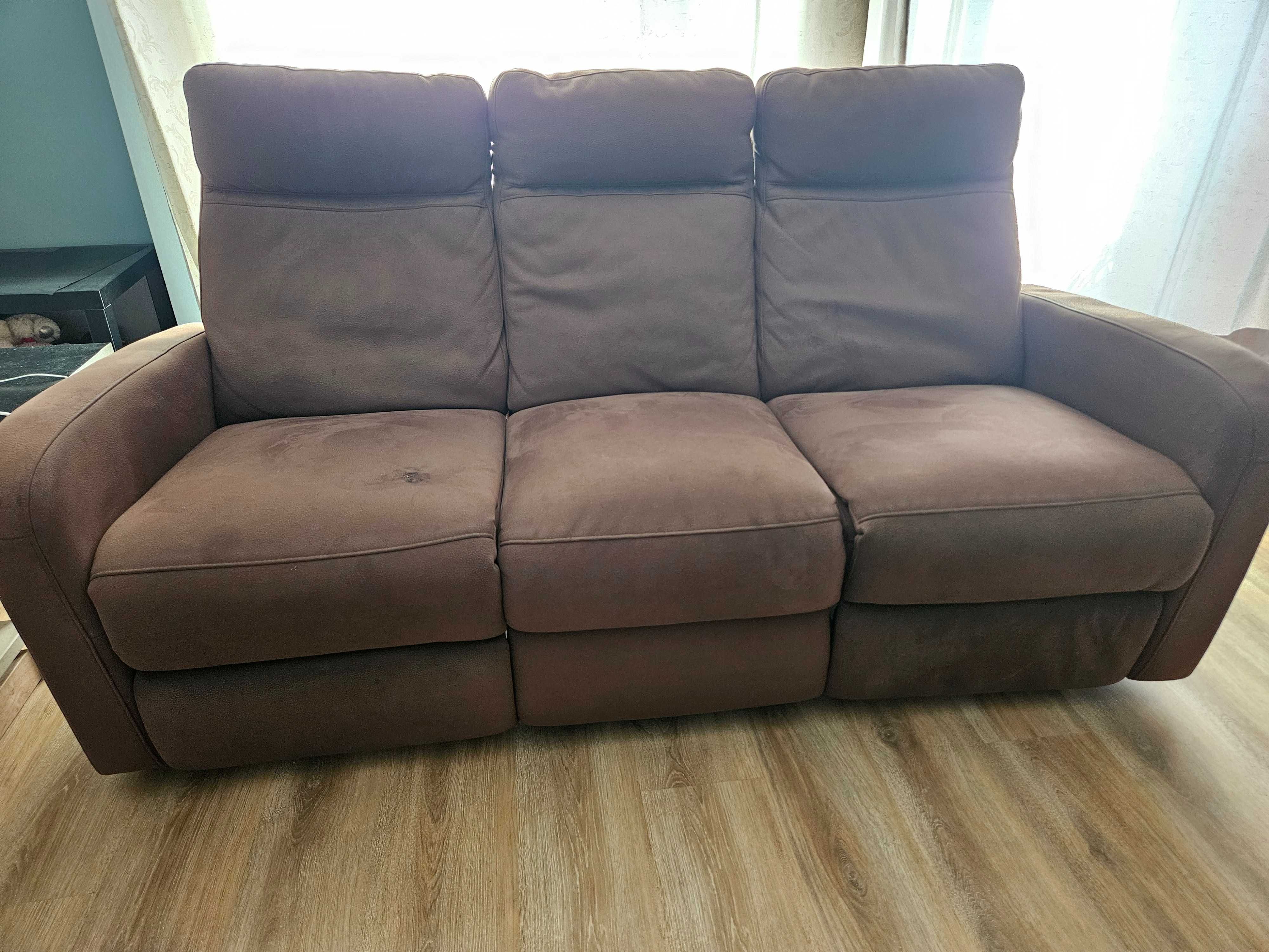 Sofa 3 lugares reclinavel