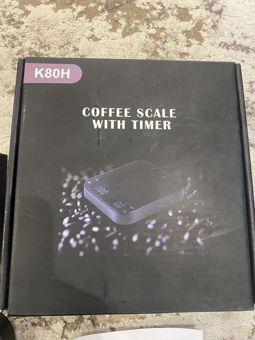 Весы для кофе с таймером K80H вага для кави