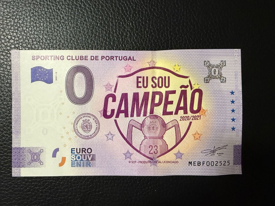 Nota de 0€ Sporting