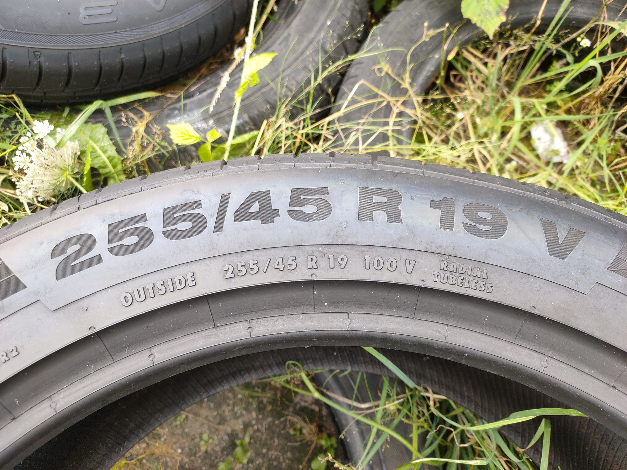 634 1x255/45R19 100V Continental ContiSportContact5 2019r 7.2mm FAKTUR