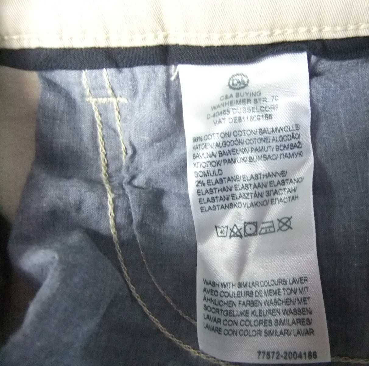 CANDA STRETCH W36 L30 PAS 92 spodnie męskie regular z elastanem