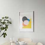 Ramka RÖDALM IKEA , kolor biały. Wymiary 50x70 cm. Nowa.