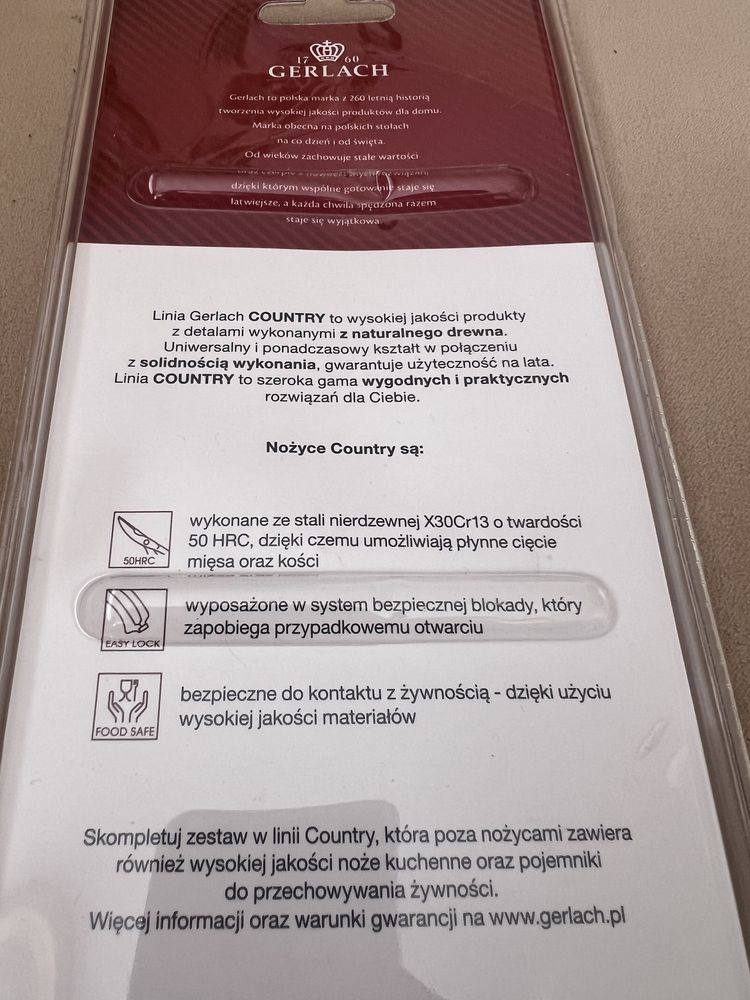 Nożyce do drobiu Gerlach