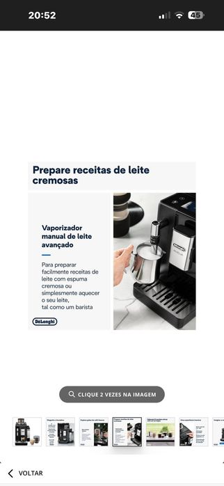 Máquina de café DeLonghi automática