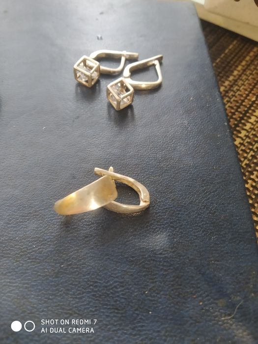 Изделия из серебра, кольца разных размеров