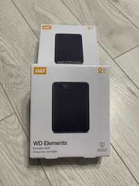 Nowy dysk portatywny HDD WD Elements 2 TB