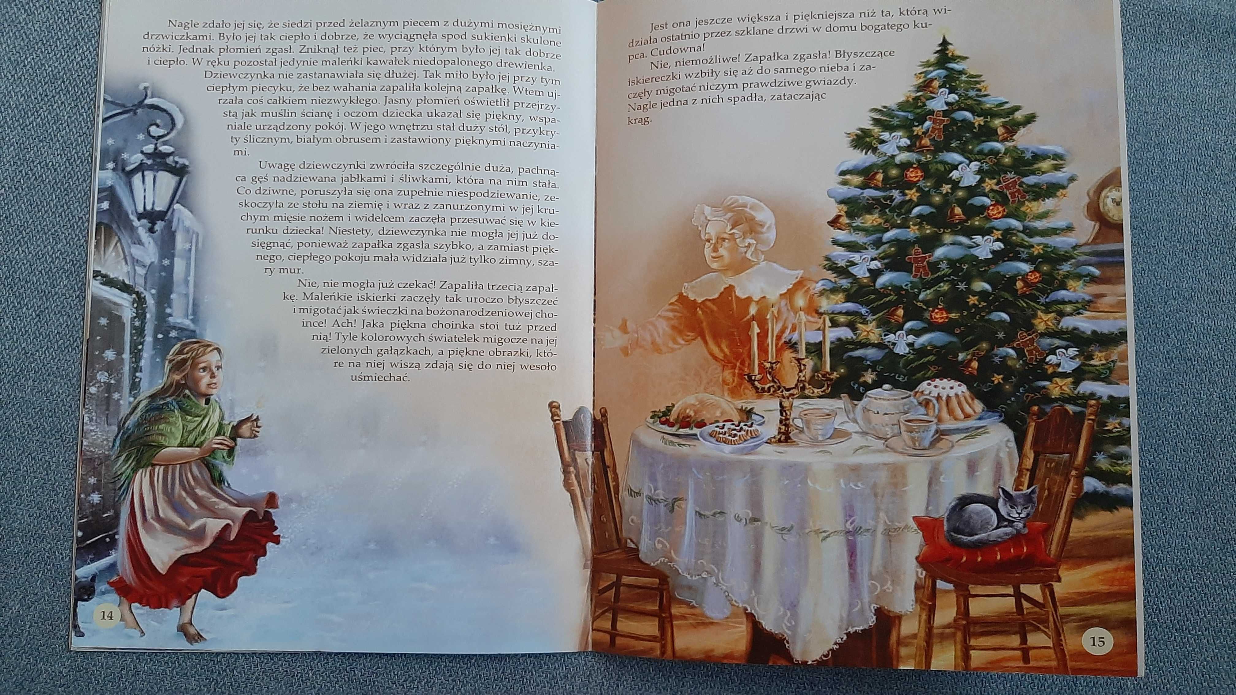 Andersen Grimm Nowe szaty cesarza Dziewczynka z zapałkami Walaszek