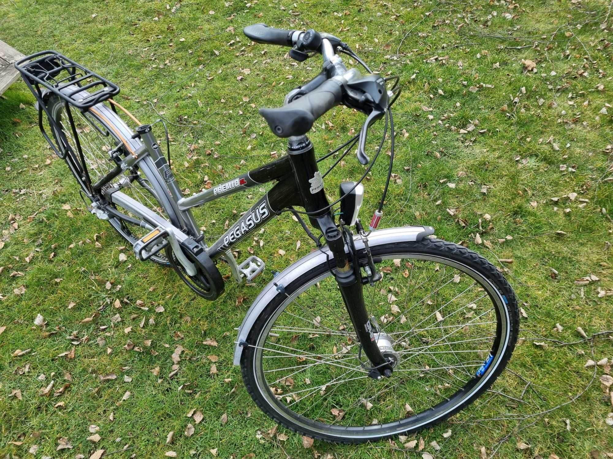 ROWER PEGASUS PREMIO SL -Shimano Deore XT,rama 45, nowe opony i kaseta