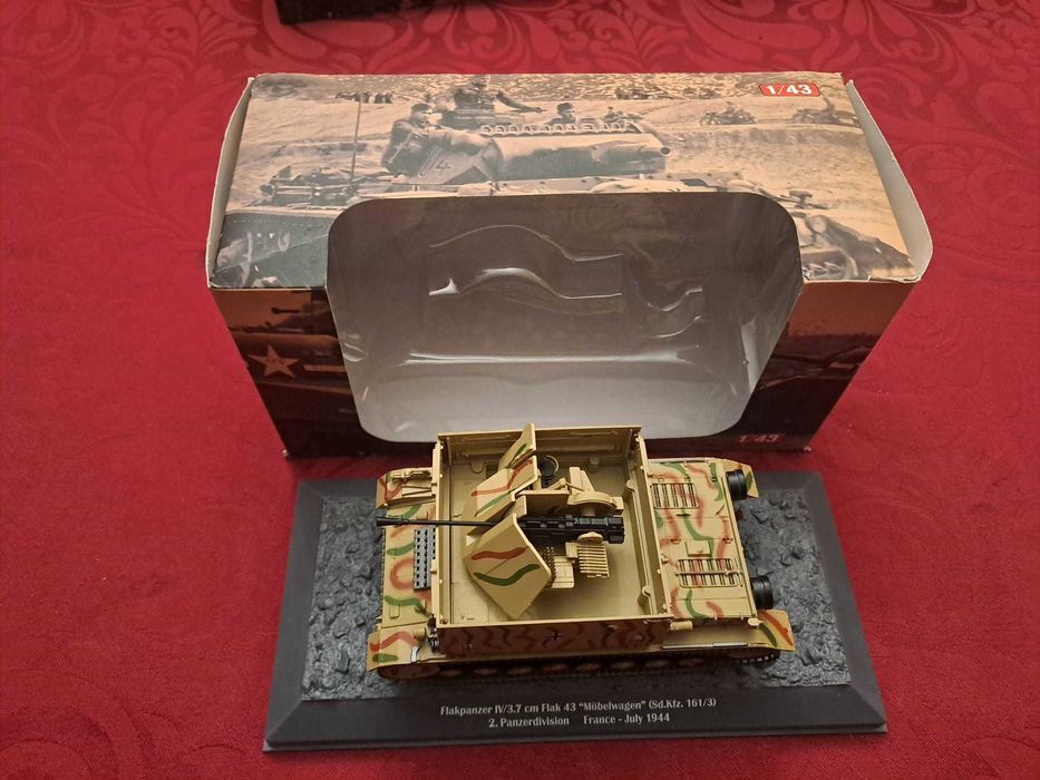 8-Modelos de Tanques 1/43 WW2