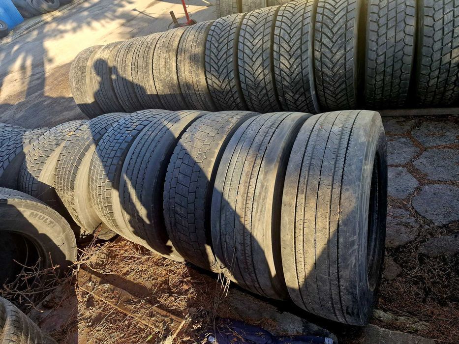 Opona 315/70R22.5 opony używana przód naped przyczepa rolnicza