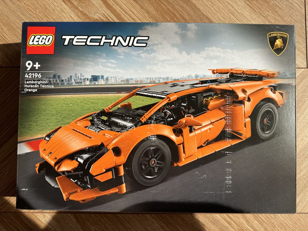Lego Technic 42196 Pomaranczowe Lamborghini Huracan Tecnica